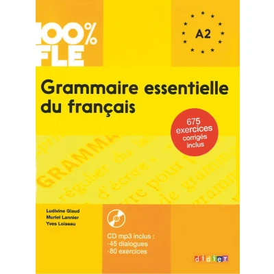 Afbeelding van 100% FLE A1/A2 Grammaire essentielle du français