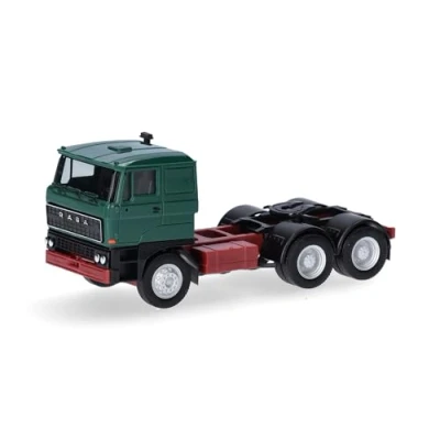 Afbeelding van Herpa 317399 002 H0 Vrachtwagen Raba 3 assige (6x4), mosgroen