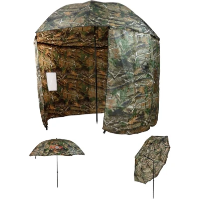 Afbeelding van Carp Zoom Umbrella Camo Shelter Visparaplu
