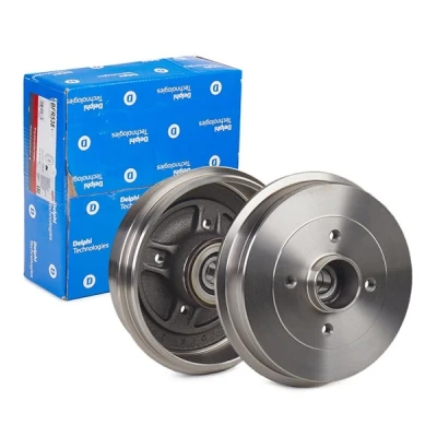 Afbeelding van DELPHI BFR538 Remtrommel Zonder ABS sensorring, Met wiellager, lager 234 RENAULT: Clio 4