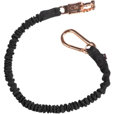 Image de HKM VastzetlijnChaîne d&#039;Attache Élastique Noir/Or rose