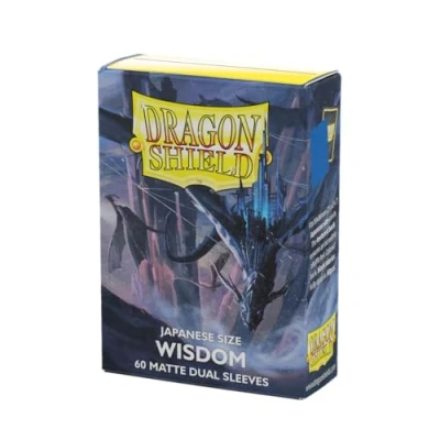 Afbeelding van Dragon Shield Wisdom Japanse maat (60) dubbele matte zakjes