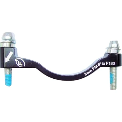 Afbeelding van Formula Post Mount Voorremadapter Zwart 180 mm