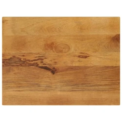 Afbeelding van vidaXL Tafelblad rechthoekig 90x70x3,8 cm massief mangohout