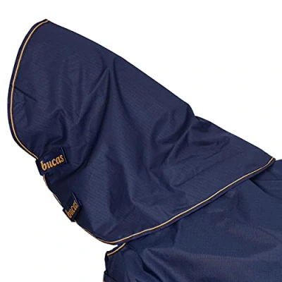 Image de Bucas Irish Turnout 300 halsdeken donkerblauw maat:m