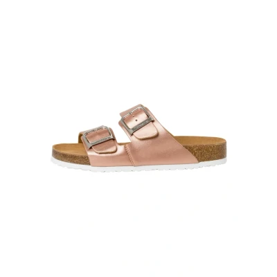 Afbeelding van Tamaris Dames platte sandalen 1 27503 42, zilver.
