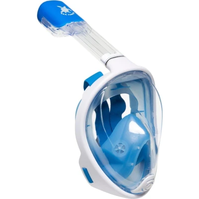 Afbeelding van Aqua Lung Sport Sea Turtle Full Face Snorkelmasker White Blue L XL Wit Duikbrillen &amp; Snorkels