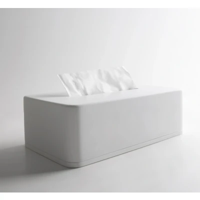 Afbeelding van Solid S tissue box Surface mat wit 23,5 x 12,5 7 cm 1208832712