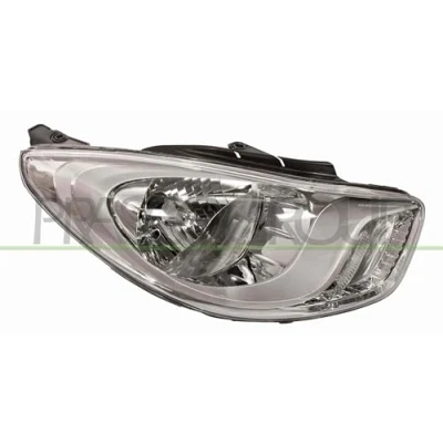 Afbeelding van PRASCO HN0034813 Koplampen rechts H4 Met regelmotor voor LWR HYUNDAI: i10 I