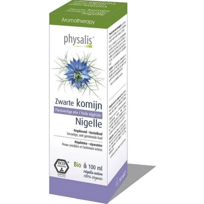Afbeelding van Physalis Zwarte Komijn Olie Bio 100ml