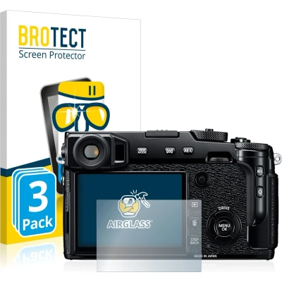 Afbeelding van BROTECT Screenprotector voor Fujifilm X Pro2 Folie Beschermfolie Beschermglas transparant (3 Stuks)
