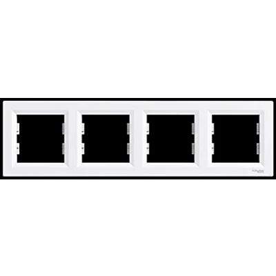 Afbeelding van Schneider Electric Asfora Afdekraam 4V Wit