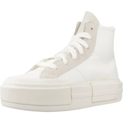 Afbeelding van Converse Chuck Taylor ALL STAR Cruise Sneakers hoog offwhite, Dames, Maat: 44, Off white Leer en textiel
