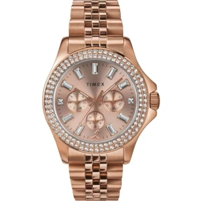 Afbeelding van Timex Kaia X Bcrf TW2V96700 Horloge Staal Rosékleurig Ø 40 mm
