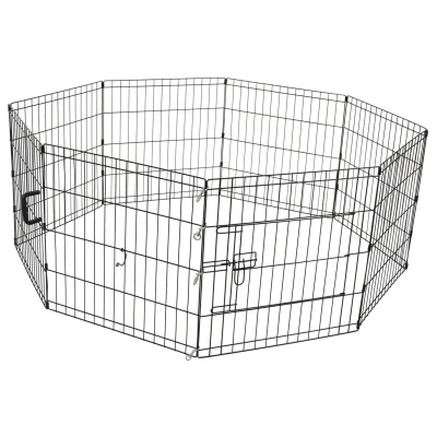 Afbeelding van Adori Puppyren Zwart Hondenbench 61x61 cm