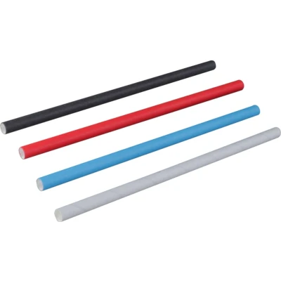 Afbeelding van DEPA® Rietje drinkrietje papier 23cm assorti