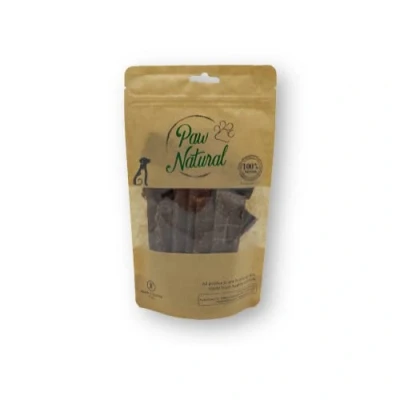 Afbeelding van Paw Natural Herten Reepjes / Strips Snacks voor Honden 150 gram Graan en glutenvrij Geschikt alle Rassen