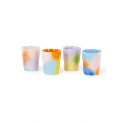 Afbeelding van &amp;Klevering Hue Kopje 20 Cl Set Van 4 Multicolor