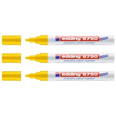 Afbeelding van Lakmarker edding 8750 industrie geel
