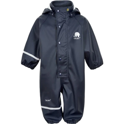 Afbeelding van Celavi Rainwear SUIT Solid Unisex Regenpak Dark navy voor kinderen, Maat: 92,
