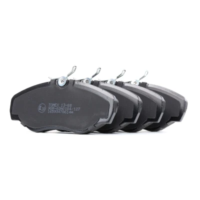 Afbeelding van TOMEX brakes TX 13 08 Remblokkenset Vooras OPEL: Vivaro A Combi, Van, Platform / Chassis, RENAULT: TRAFIC 2 Kasten, Bus