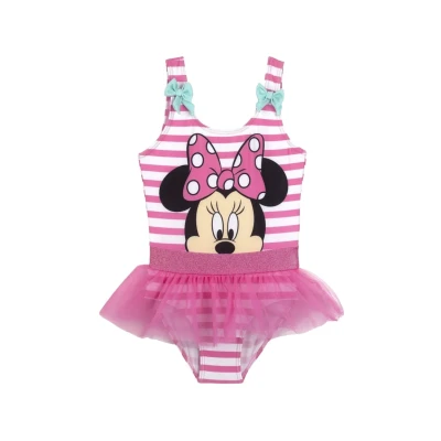 Afbeelding van CERDÁ LIFE&#039;S LITTLE MOMENTS Minnie Mouse eendelig badpak voor kinderen, met tutu, meisjes, Roze