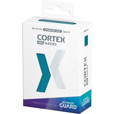 Afbeelding van Ultimate Guard Cortex Sleeves: Petrol (100 stuks)