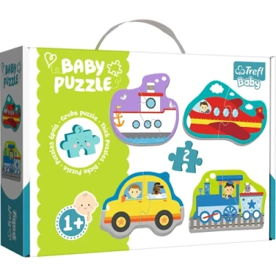 Afbeelding van Trefl Baby Transport puzzel 8 stukjes