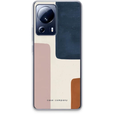 Afbeelding van Case Company® hoesje geschikt voor Xiaomi 13 Lite Geo #5 Soft Cover Telefoonhoesje Bescherming aan alle Kanten en Schermrand