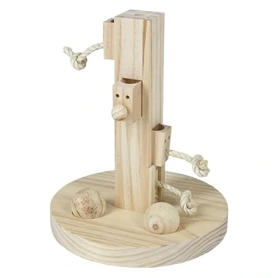 Afbeelding van Kerbl Dierenspeelgoed voor denken en leren 25x25x30 cm hout