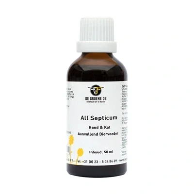 Afbeelding van De Groene Os All Septicum Hond / Kat 50 ML