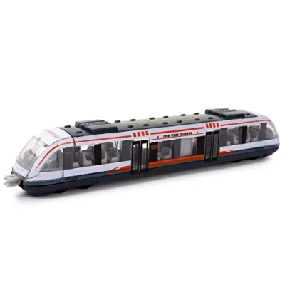 Afbeelding van TURBO CHALLENGE Tramway Die CAST 028801 1/64 voertuig met vrije wielen grijs metaal vanaf 3 jaar