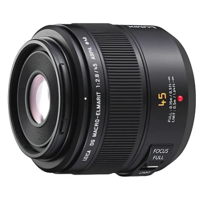 Image de Objectif hybride Panasonic Leica 45 mm f/2.8 Macro ASPH. MEGA 0.I.S