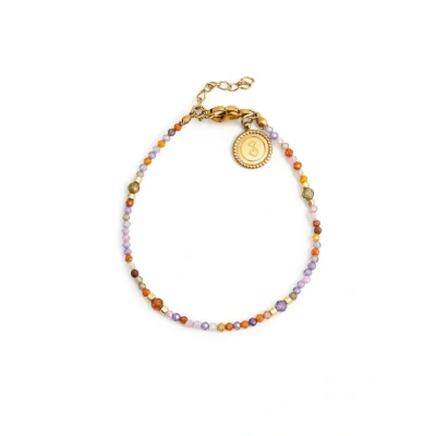 Afbeelding van Singularu Crystal Summer Armband goldcoloured, Dames, Maat: One Size, Gold coloured