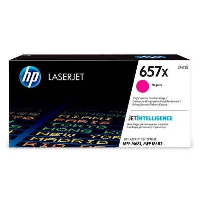 Image de Cartouche de toner magenta HP 657X LaserJet grande capacité authentique