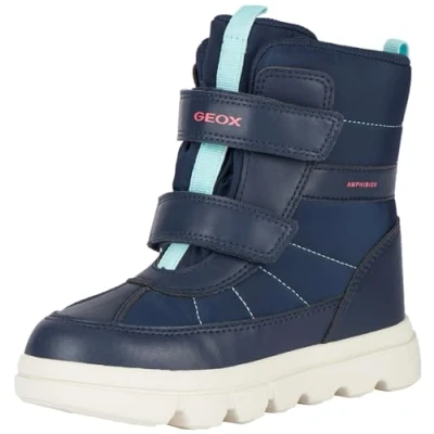 Afbeelding van Geox Willaboom GIRL Snowboots voor kinderen, Maat: 33, Navy Imitatieleer/ textiel