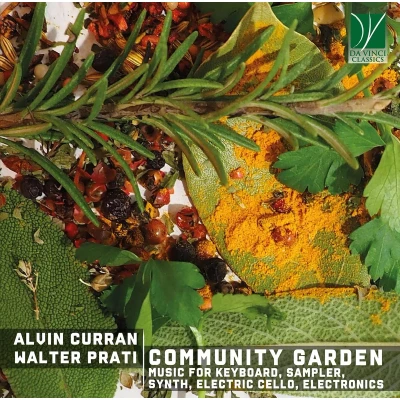 Afbeelding van Alvin Curran &amp; Walter Prati Community Garden, Music For Keyboard (CD)