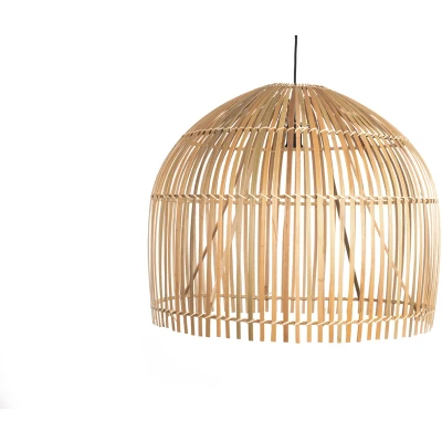 Afbeelding van Bali hanglamp, Ø 60 cm, bamboe, licht hout, E27