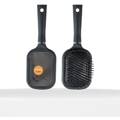 Afbeelding van Hair Mode Haarborstel Groot met Spiegel Zwart 1ST