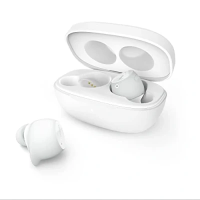 Image de Belkin SoundForm Immerse Écouteurs sans fil avec micro intra auriculaire Bluetooth Suppresseur de bruit actif blanc