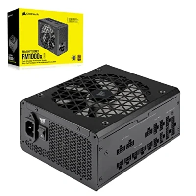 Image de CORSAIR RMx Series RM1000X SHIFT Alimentation électrique (interne) ATX12V 3.0/ EPS12V 2.92 80 PLUS Gold CA 100 240 V 1000 Watt Europe