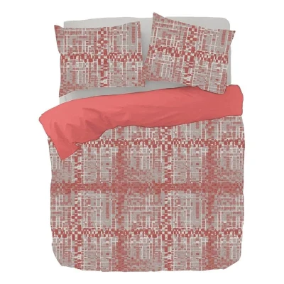 Afbeelding van Kayori Setouchi DBO Tencel Rood 200/200 220 +2 slopen 200/220 (Kleur: Rood)
