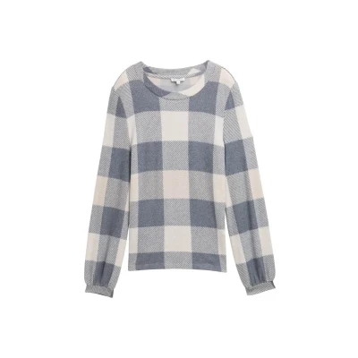 Afbeelding van Tom Tailor T shirt Maat L Vrouwen 36150 cosy navy Viscose
