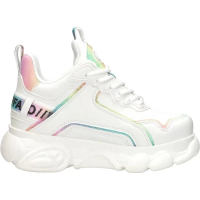 Afbeelding van Buffalo CHAI Sneakers laag, Dames, Maat: 36, White/rainbow Pu