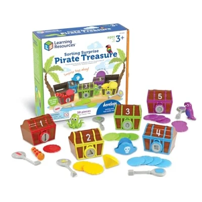 Afbeelding van Learning Resources Sorting Pirate Treasure Hunt
