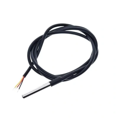 Afbeelding van YUNIQUE GREEN CLEAN POWER Waterdichte digitale temperatuursensor DS18B20 verschillende lengtes compatibel met Arduino, Raspberry Pi hoge precisie, gebruik buitenshuis (2 meter kabel)