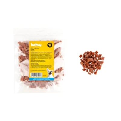 Afbeelding van Boomy Zachte hondensnacks Hondensnoepjes Trainers Lam 250g