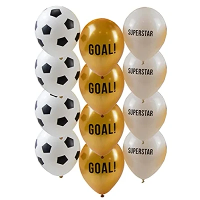 Afbeelding van Talking Tables, Ballonnen voor voetbalfeest