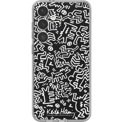 Afbeelding van Samsung Keith Haring Mono Plate Geschikt voor Galaxy S24 Plus Black