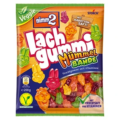 Afbeelding van nimm2 Lachgummi Molenband (1 x 200 g) fruitsnoep met vruchtensap en vitaminen